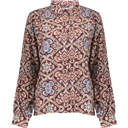 Geisha Blouse burgundy