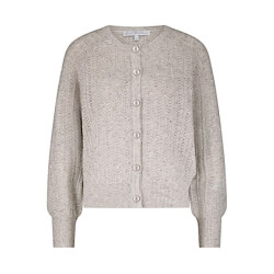 Red Button Vest srb4605 ajour sparkle stone