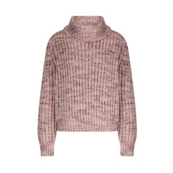 Red Button Sweater srb4741 cocoon multi ruby