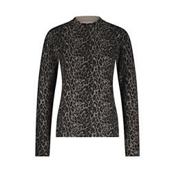 Red Button Top srb4746 sweet animal black