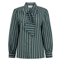 Aaiko Blouse lange mouw fenne green vis