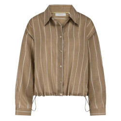 Nukus Blouse lange mouw nkf02011 iris