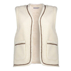 Geisha 55541-19 gilet teddy embroidery