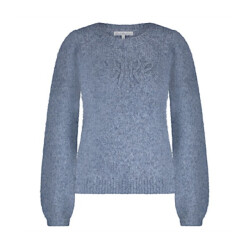 Red Button Sweater srb4615 rb logo mid blue