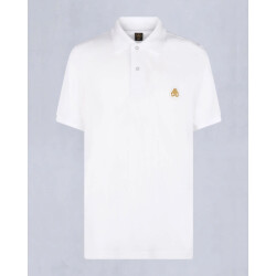 Moose Knuckles Everett gold polo