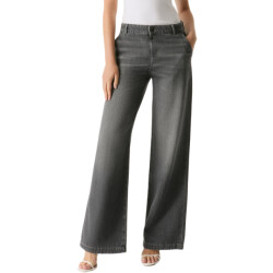 C.O.J. Denim Wide leg chino smoke grey