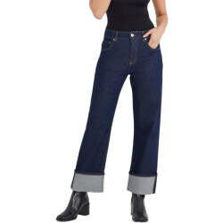 C.O.J. Denim Mid waist straight raw