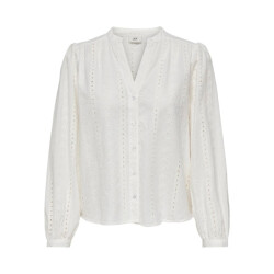 Jacqueline de Yong Amie l/s embroidery shirt