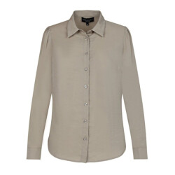 Elvira Collections Blouse minte taupe satin