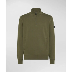 Peuterey Dory half zip sweater ivy
