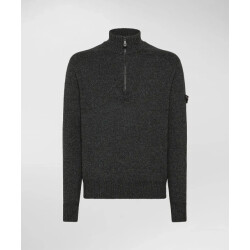 Peuterey Braille 03 wool half zip