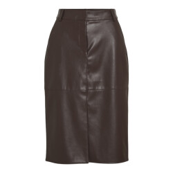 Vila Vidagmar hw midi coated skirt noos -