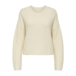 Only Onlkatia ls structure o-neck cc knt off-white