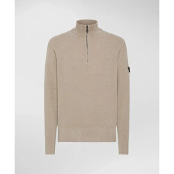 Peuterey Crivelli half zip sweater mist