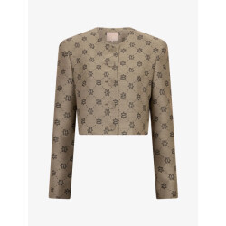 Josh V Dames jacket remi beige zwart