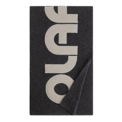 Olaf Hussein Retro applique scarf sjaals a220815