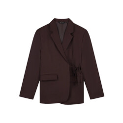 Olaf Hussein Tie detail tailored blazer blazers w220504
