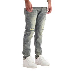 Black Bananas Slim repaired broek