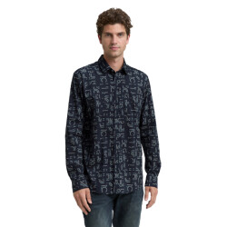 Tom Tailor Slim fit overhemd met stretch