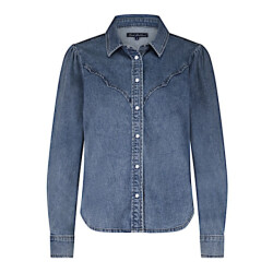 Red Button Blouse srb4604 victoria midstone