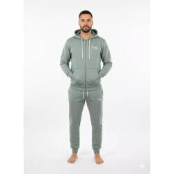 Indigo Denim Denim joggingpak heren licht rits