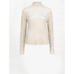 Dante 6 D6 olya velvet layering mesh top