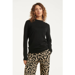 Smashed Lemon Damesgebreide top met lurex |