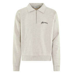 Flaneur Homme Heren signature raglan half zip