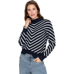 Geisha Pullover navy