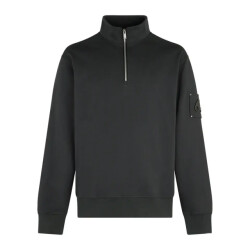 Moose Knuckles Hartsfield half zip cement