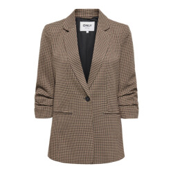 Only Onllettie life check blazer tlr dessin