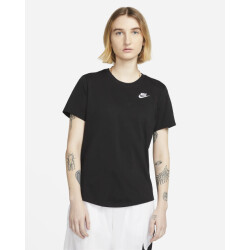 Nike sportswear club essentials wom sport t-shirt korte mouw dames -