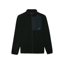4F Heren fleece staande kraag regular jas