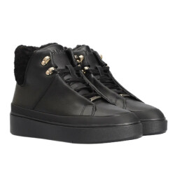 Calvin Klein Dames hell cupsole leren enkellaarsjes