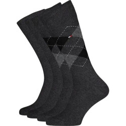 Tommy Hilfiger Heren argyle sokken (set van 2)