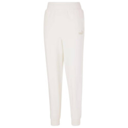 Puma Dames ess+ geborduurde joggingbroek hoge taille