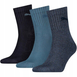 Puma Unisex adult logo crew sokken (set van 3)