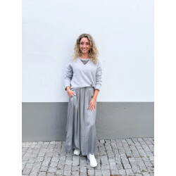 Penn & Ink W25f1728 83 penn&ink skirt grey