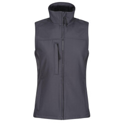 Regatta Dames flux softshell bodywarmer / mouwloos jasje (waterafstotend & windbestendig)