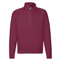 Fruit of the Loom Herenrits sweatshirt met halsopening