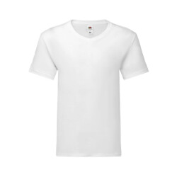 Fruit of the Loom Heren iconic 150 v hals t-shirt