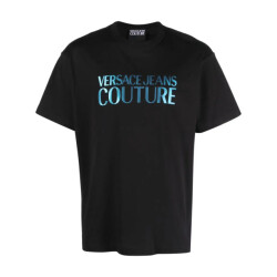 Versace Jeans Versace jeans couture branding t-shirt iridescent