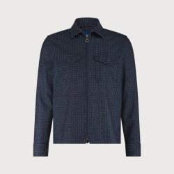 Blue Industry Het overshirt met ruitmotief |