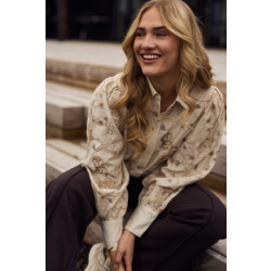 Nukus Nkf02077 9 preston blouse embroidery sand