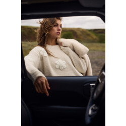 Nukus Nkf03034 17 chiaca pullover flower off white