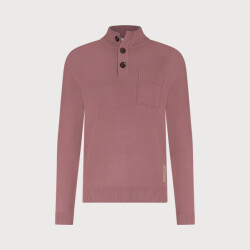 Blue Industry De pullover met knoop- en ritssluiting |