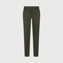 Blue Industry De chino met print |