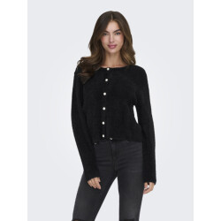 Only Onlpetra ls pearl o-neck cardi cc k