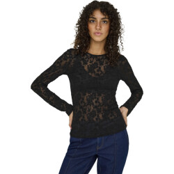 Only Onlblaise l/s top jrs black