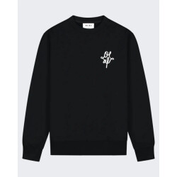 Olaf Hussein Heren monogram graphic crewneck